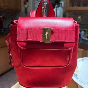 Authentic Salvatore Ferragamo Mini Backpack
